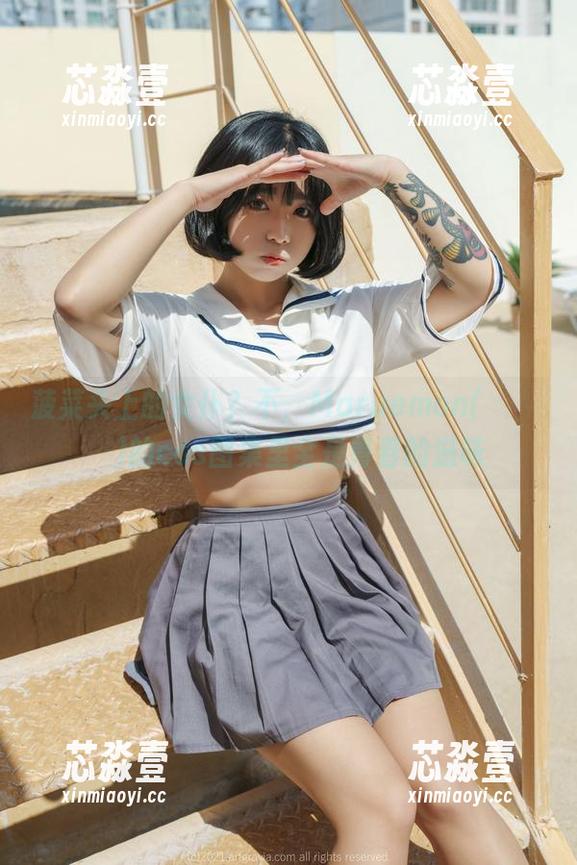 菠菜头上的女仆？不，Maruemon(마루에몽)的cos图集里全是青春的滋味