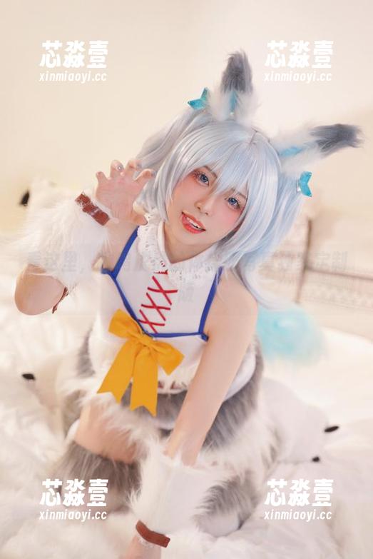 看这里，嗷呜虎虎的体操服写真独家定制版