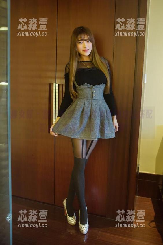 推女郎 - 图集收录，连欣和她的白丝搭配，有点不懂却又想多看几眼！