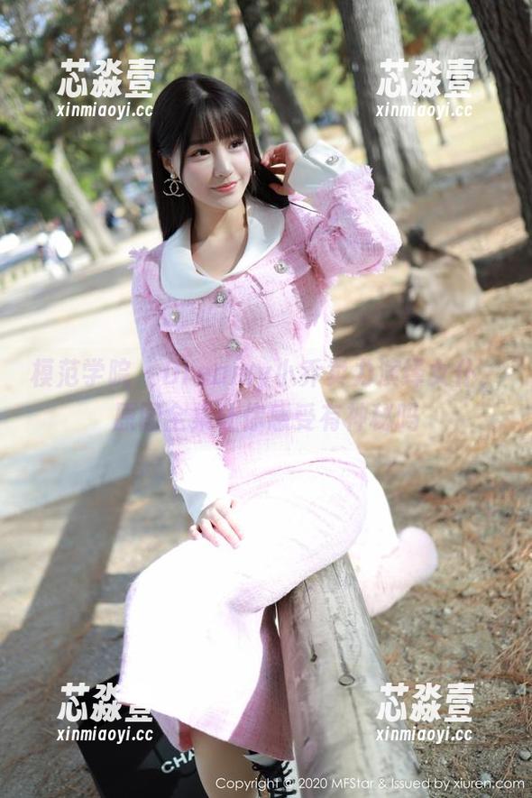 模范学院 - Dreamy小乔卖力演绎女仆，原图全集让你感受有神秘吗