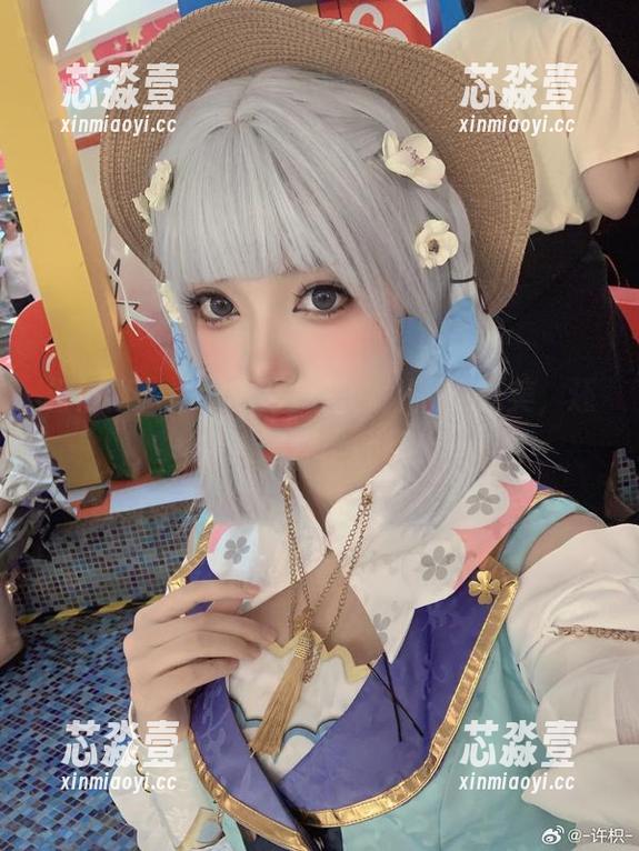 相信我，许枳的写真里，嫦娥不光美，还会偷喝你半杯茶！