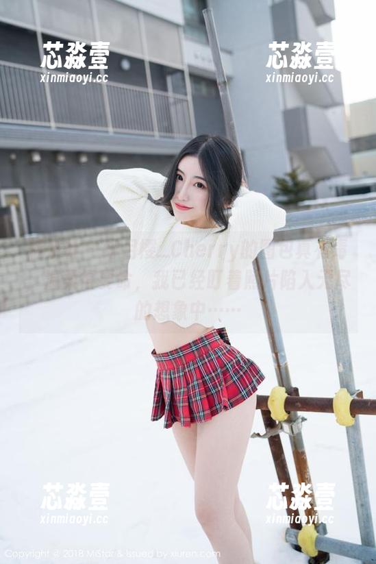 魅妍社 - 绯月樱_Cherry的图包真有毒，温柔得要命，我已经盯着照片陷入无尽的想象中……